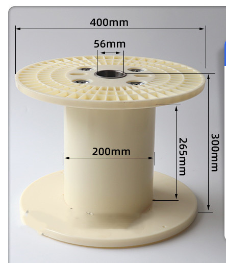 QIPANG PN Collapsible Bobbin ABS wire reel custom plastic bobbin
