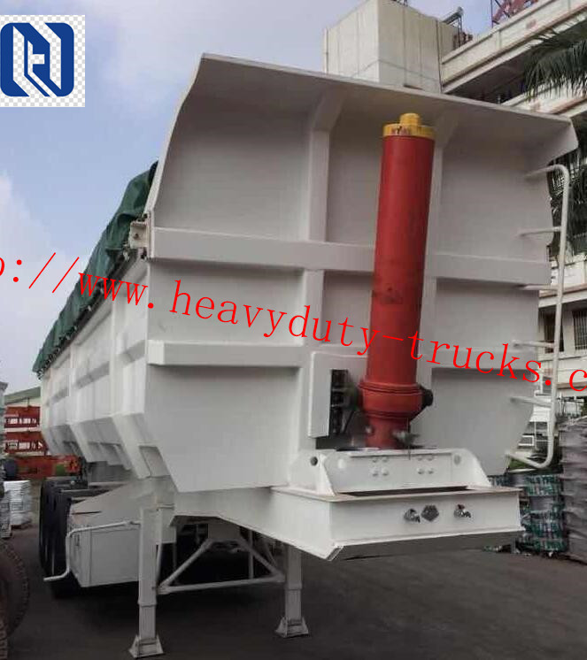 336hp Red Left Hand Drive Dump Truck 6x4 Sinotruk Howo7 Brand URO II Emission