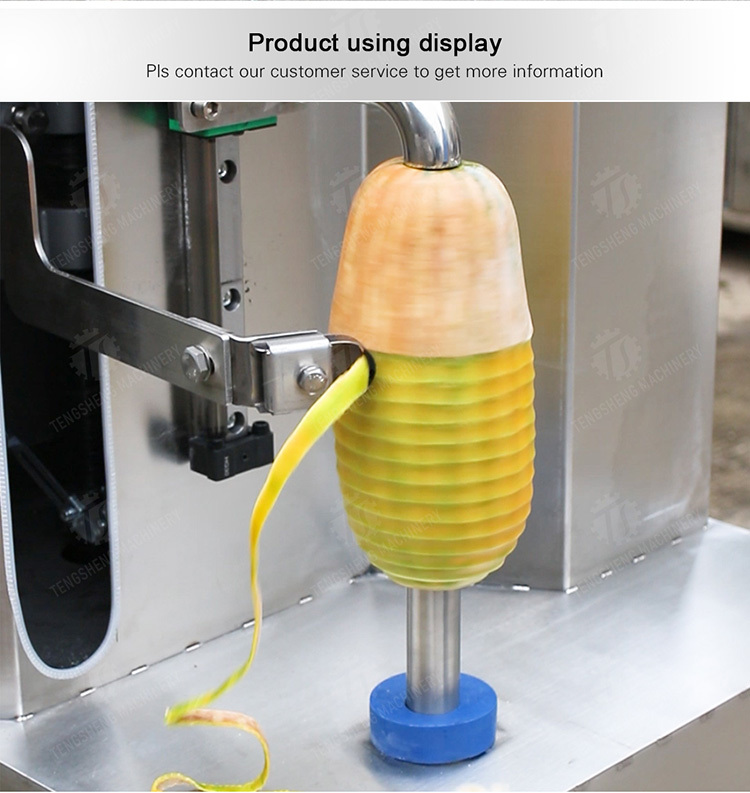 Single knife peeling machine papaya chieh-qua pumpkin wax gourd Taro Peeling polishing processing production