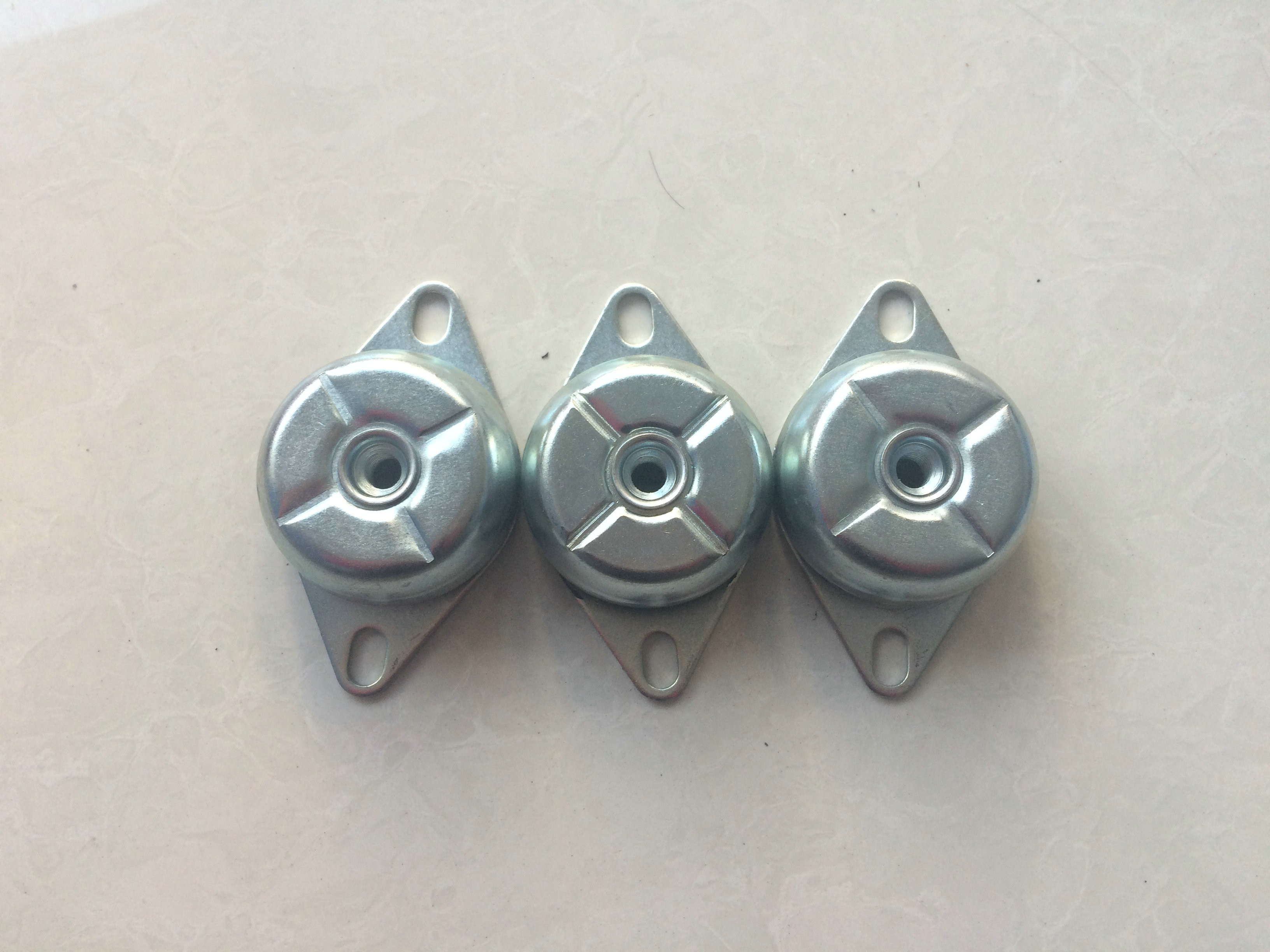 Galvanized Metal Rubber Shock Mounts for Compressor / Refrigerator