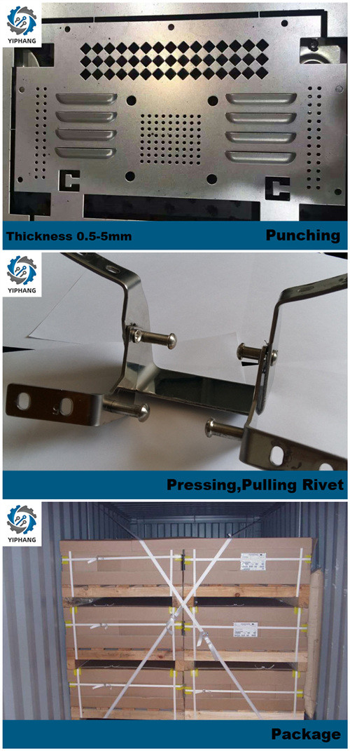 1.5mm Precision Sheet Metal Fabrication Aluminum Anodized Distribution Flange