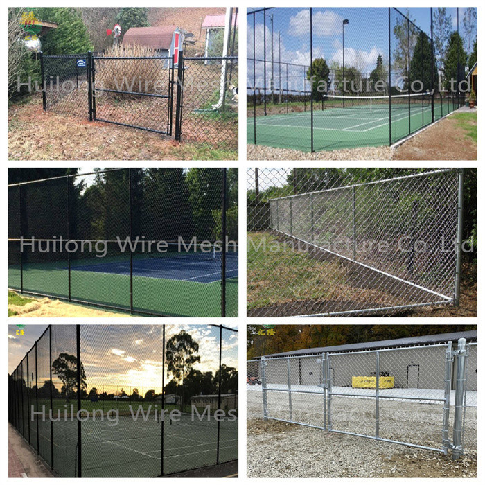 11-1/2 Gauge X 2-1/4" Diamond Wire Mesh Fence Hot Dipped Galvanized