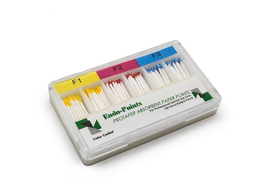 Dental Material Endodontic Color Coded Absorbent PP Dental Paper Point