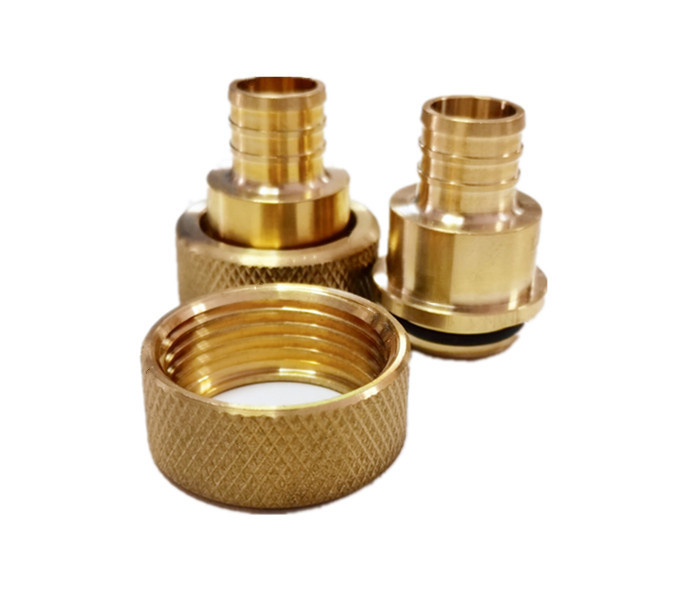 Round Head Lead Free Compression Fittings CNC Technics Non Rusting