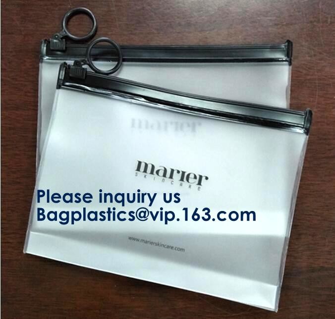 Frosted PVC Slider Zipper Bag Plastic Bag/ Recyclable Waterproof Transparent PVC Towel Bag,Slider Zipper Pvc Pouch Ziplo