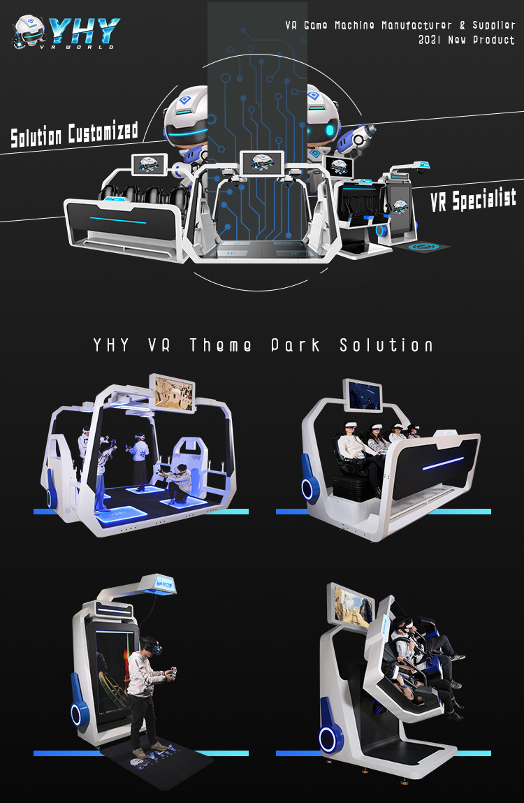 55 Inch Screen Game VR Simulator Indoor Home Coin operated VR Shooting Platform