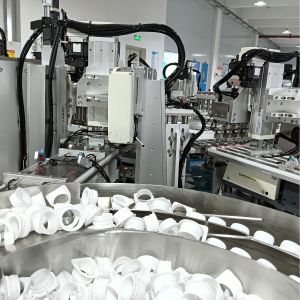 Turntable Type Non-standard Automated Milk Cap Assembly Machine With Thick Material Not Easy To Be Damaged