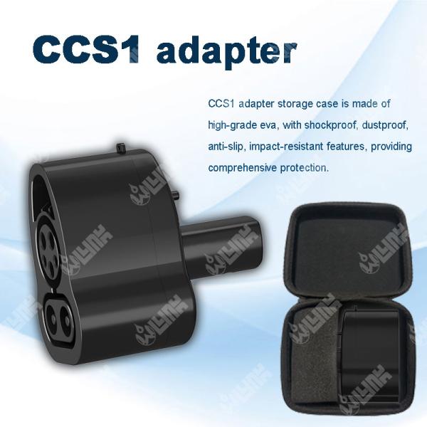 OLINK NACS Charger DC Fast Charger with CCS Combo 1 Adapter New Condition Plug Type NACS CCS1 Adapter