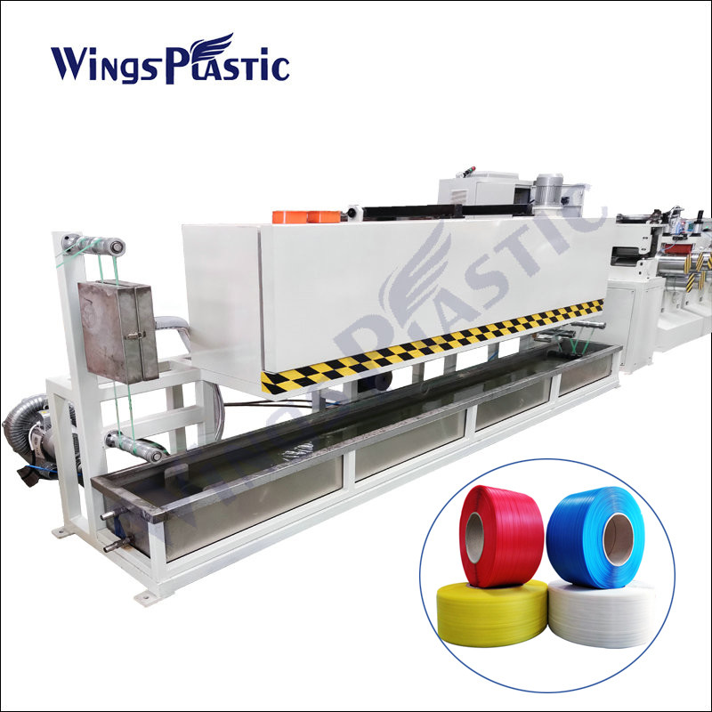PET PP Strap Band Extrusion Line Extruder Equipment 10-50 M/min Winding Speed