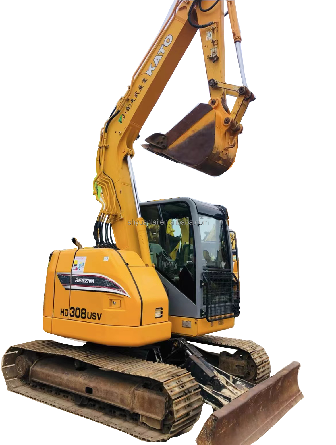Second Hand Kato 308 Excavator with 0-2000 Working Hours and Low Operating Weight