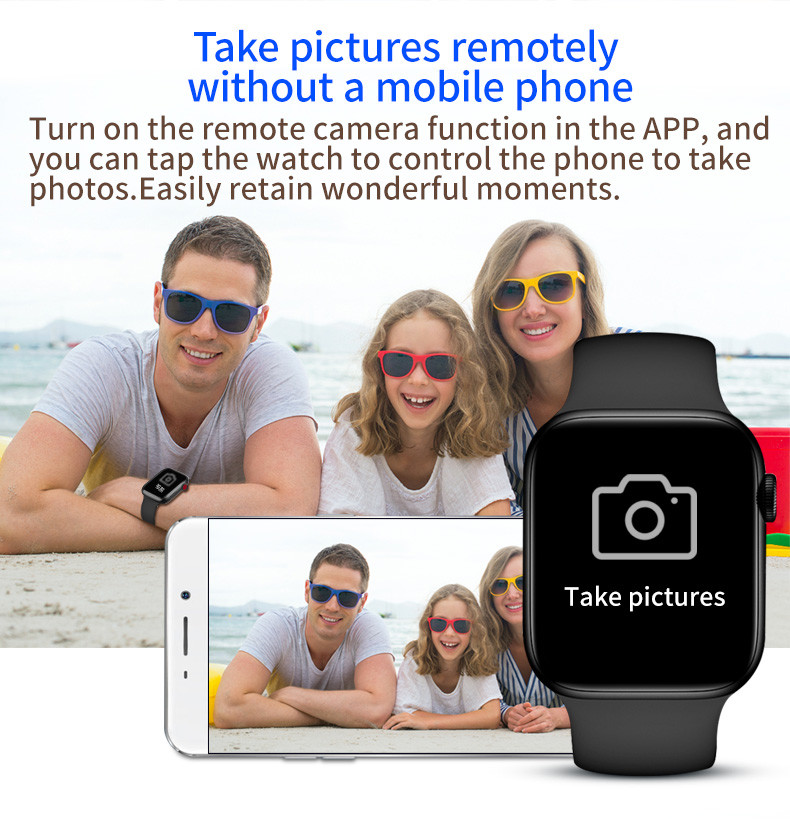 1.8 Inch Touch Screen Smartwatch Qianrun Drinking Whatsapp Reminder