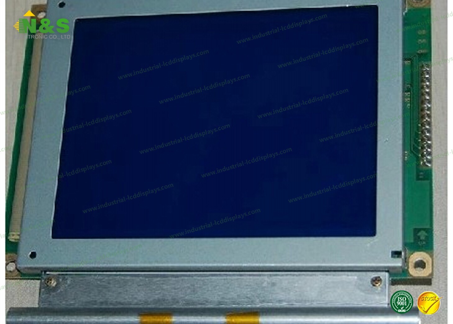 3.6" STN, Yellow/Green (Positive) Display DMF5002NY-EB Monochrome Panel Optrex LCD Display
