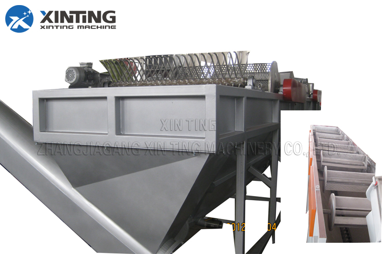 Ldpe Hdpe Recycling Machine Waste Films Waste Bottles Crushing Cold Washing Hot Washing