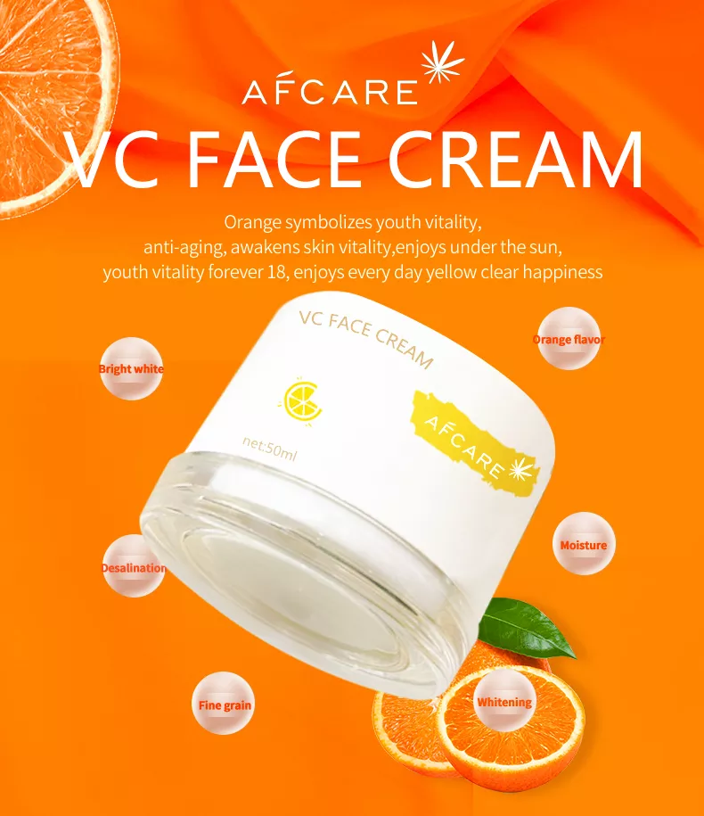 Face Cream Cruelty-free Anti-aging Whitening and Hyaluronic Acid Vitamin C Face Cream for Removal Melasma