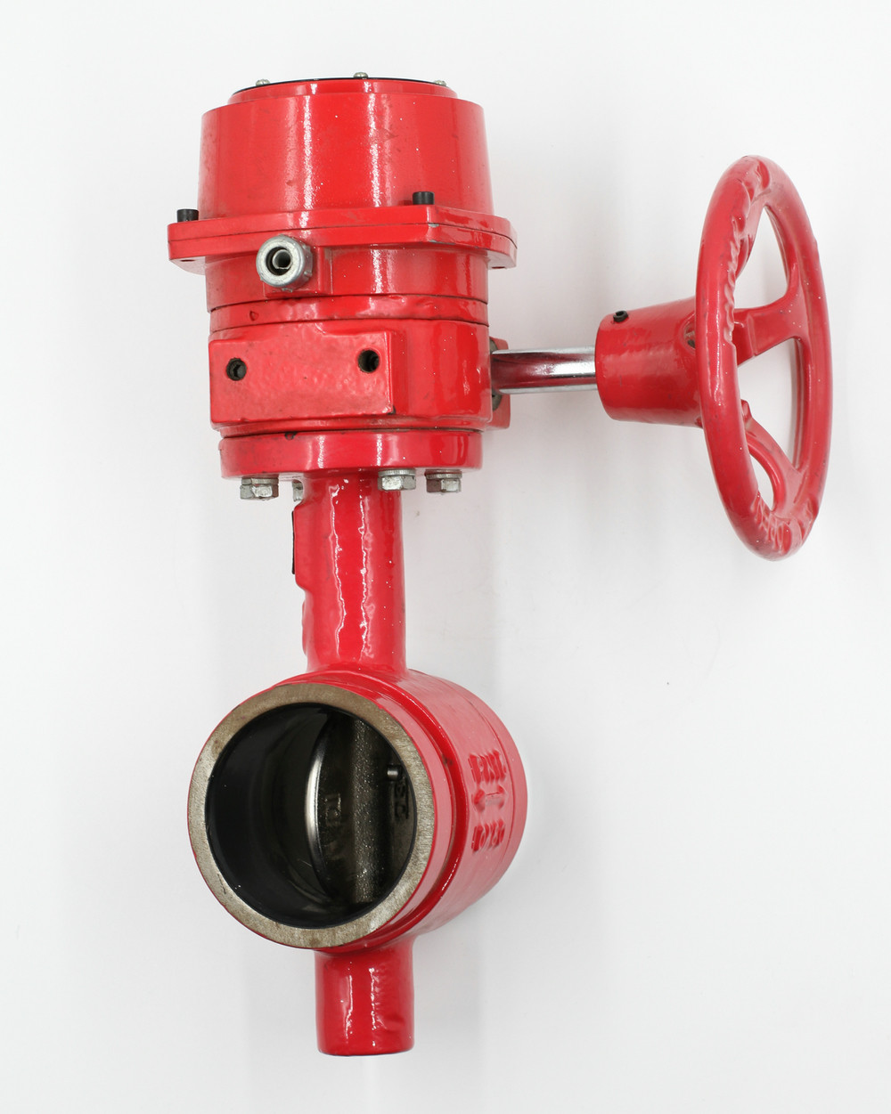 Grooved butterfly valve Gas Valve with Grooved Body Style and 20000 Pc/month Capacity