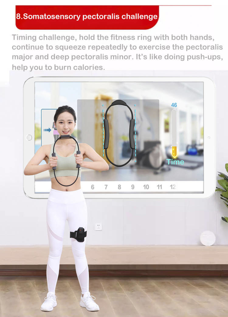 3.7V 500mAh Smart Fitness Ring Bluetooth IOT Fit Adventure Game