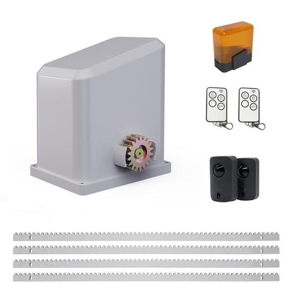 Quality DC Brushless Motor Sliding Door Operator with Remote Control WIFI APP and Bluetooth Die Casting Aluminum Alloy Material for sale