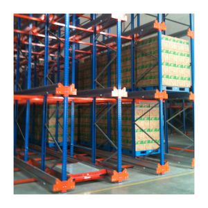Peterack Storage Radio Shuttle Racking Customized Semi Automatic Warehouse