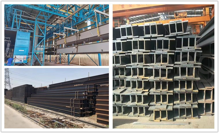 Tolerance ±1% Mild Steel H Beam UC UB Size I Iron Beam I Steel Structural Steel Per Ton for Commercial Buildings