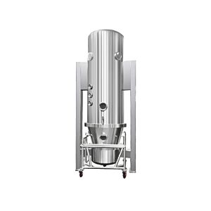 China SUS304 / SUS316L Material Fluid Bed Granulator with 20-100mesh Particle Size and 30-120Minutes Batch Time Granulating Dryer Equipment on sale