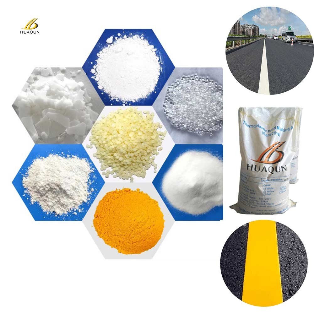 Quick Drying Thermoplastic Paint Ideal For High Traffic Aear Reduce Downtime Road Marking