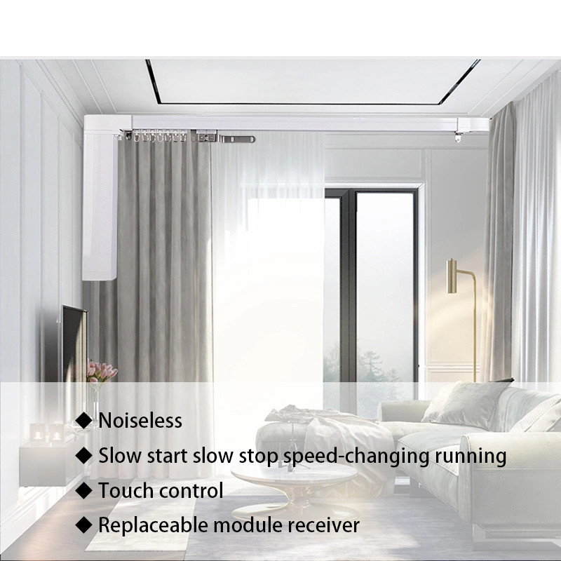 Tuya Wifi Remote Control Smart Motor Phone App Control Smart Home Motorized Curtain 110V-240V Curtain Motor