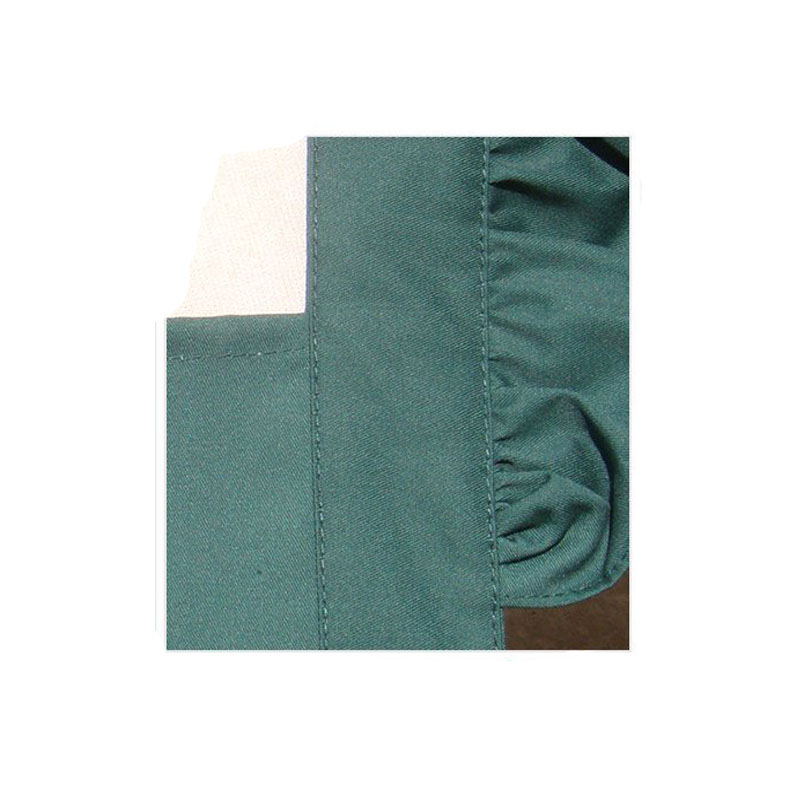Fashionable Vintage Womens Cooking Apron Bib 72*75cm Green Color Crossback