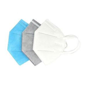  3D Respirator Protection Mouth Mask FFP2 Dustproof Face Mask Vertical Fold Flat Manufactures
