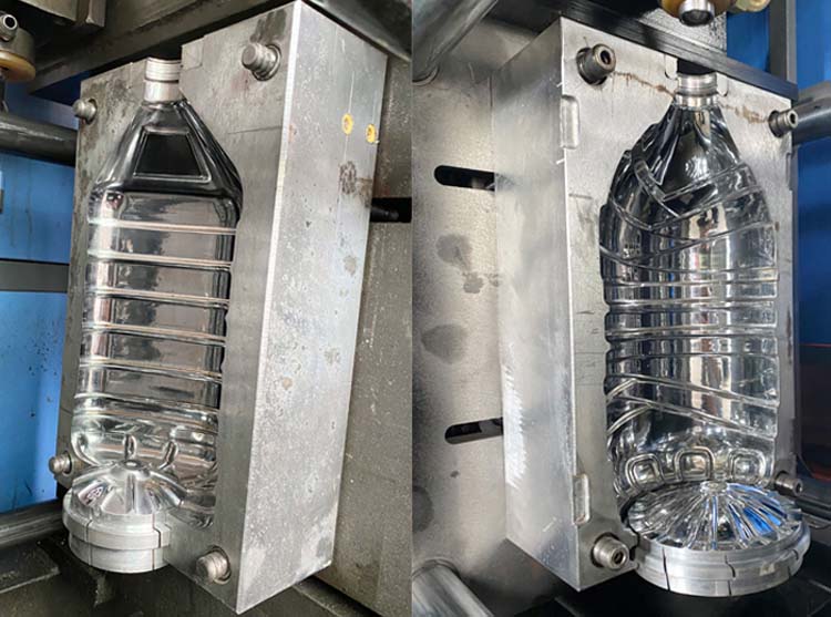 20 Liter Semi Automatic Jar Plastic PET Water Bottle Making Machine for Food Beverage