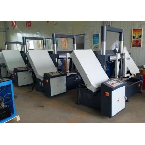 ISO Double Column Pipe Profile Metal Cnc Bandsaw Cutting Machine