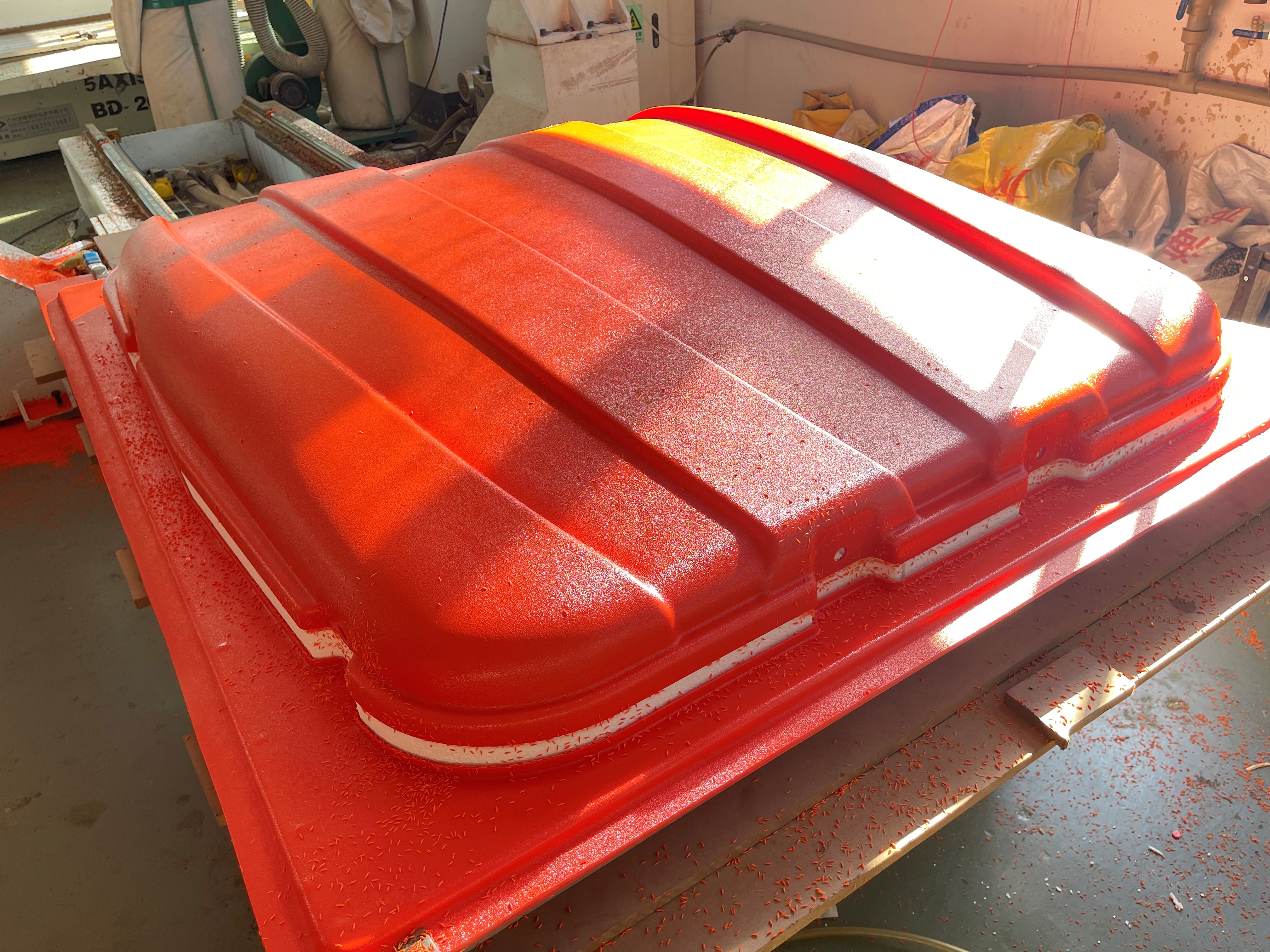 Custom Vacuum Forming Plastic Parts for Vehicle Roof Cover and Car Inner/Outer Accessories/Components by Moulding Service