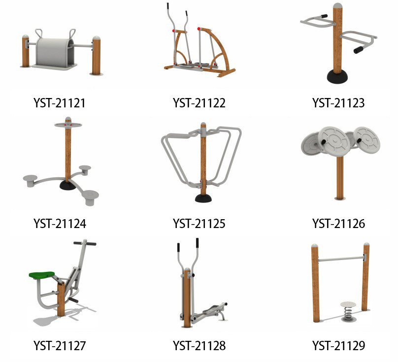 Residential Galvanized Outdoor Workout Equipment For Backyards