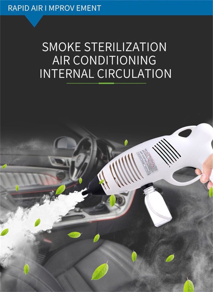 Rechargeable Wireless Disinfect Nano High Pressure Sprayer Gun Sterilizer Blue Ray Atomizing Sprayer