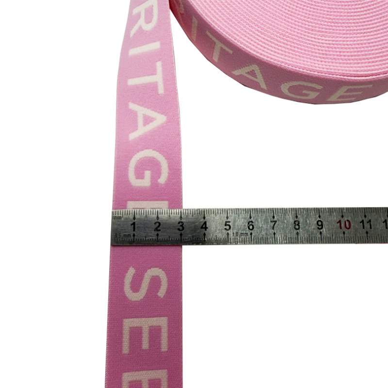 High Tenacity Soft 3cm Width Jacquard Elastic For Home Textiles
