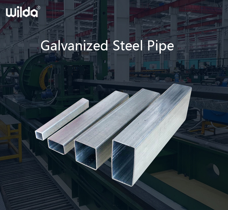 OEM Welded ERW Pre Galvanized Steel Pipe ASTM A369 5.8m-12m Long