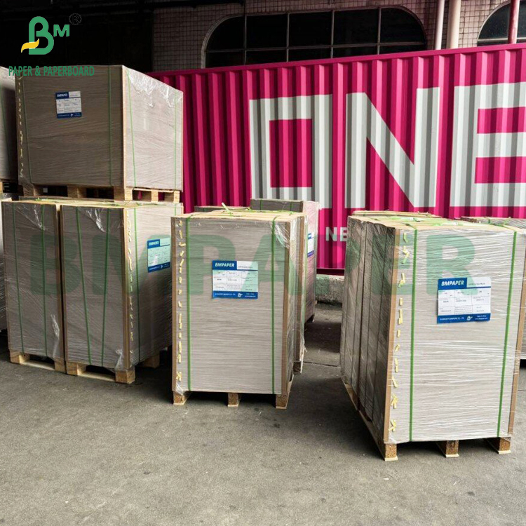 0.8mm 1.0mm Coated Double Side White Cardboard 850 x 600mm