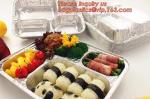 Compartments Takeaway Eco Friendly Dinnerware Flat Board Lids, Hot Cold Freezer