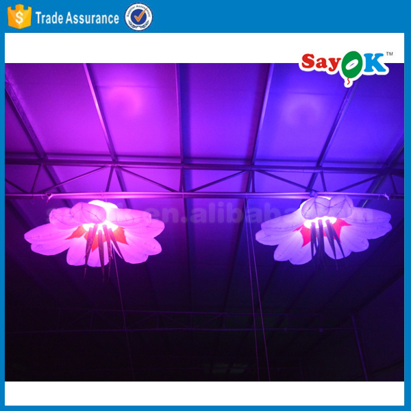 inflatable led wedding stage decoration china, wedding inflatable flower