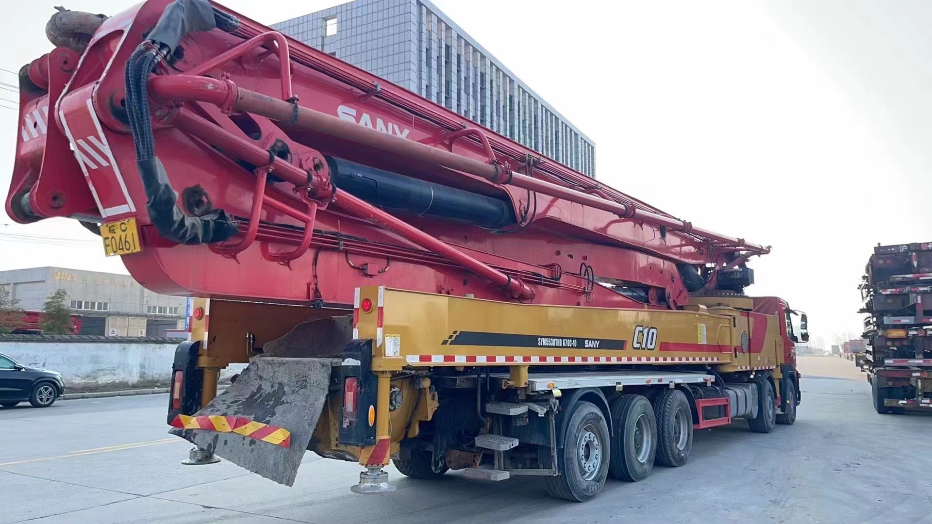 SYM5538THB 670C-10 2020year sany 67m Volvo chassis country-five and good in condition