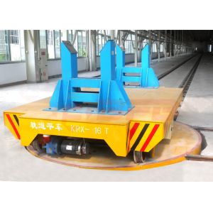 Factory / Warehouse Handling Equipments , On Rails Automated Electric Turntable