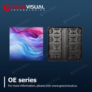  OE Series P3.9 Professional Outdoor LED Display - IP65 Front-Maintenance System with 4000:1 Contrast | Seamless Splicing Technology Manufactures