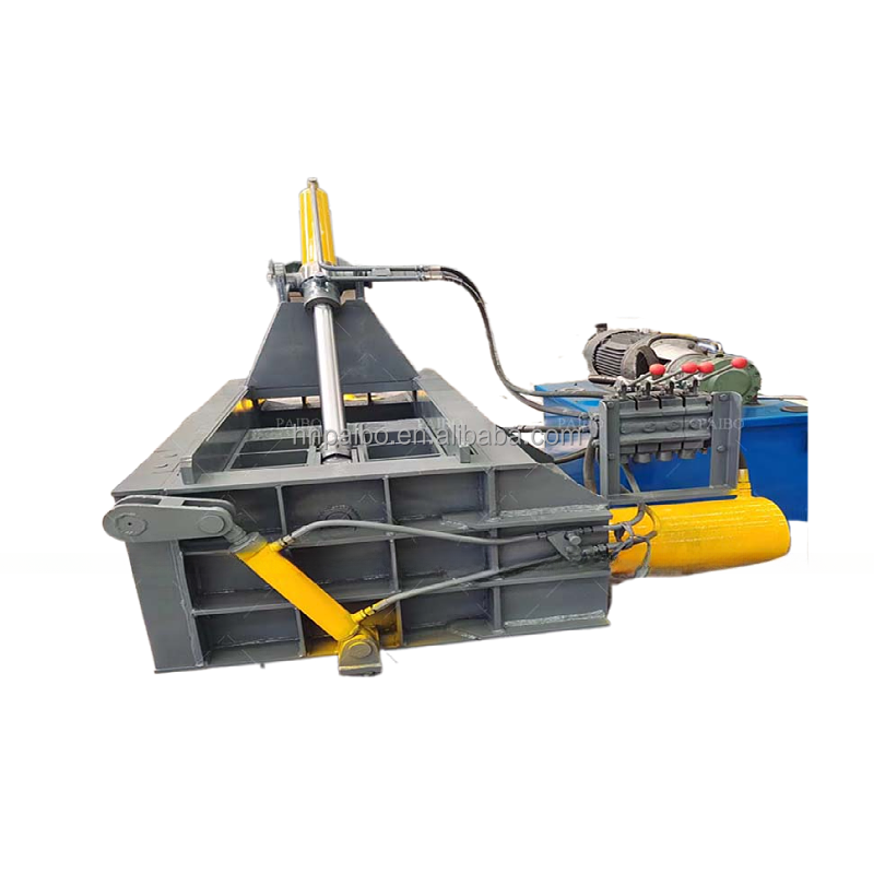Aluminum Metal Packing Machine Vertical Hydraulic Press for Wolver Packing Cardboard
