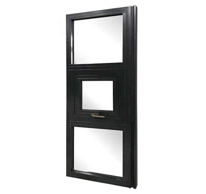House Customized Design Aluminum Awning Glass Windows With And Water Tightness Level 6