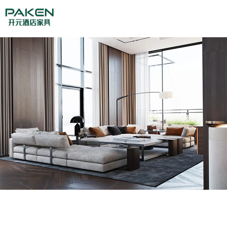 Concise And Modern Style Customize Modern Villa Furniture Living room Furniture