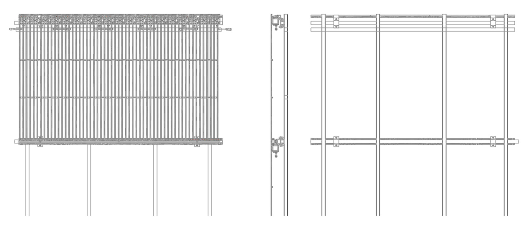 High Definition IP67 Led Grid Display 1R1G1B Led Grid Panel For Landmark Buildings