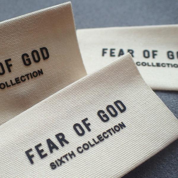 Quality Natural White Cotton Silk Screen Silicon Patch Factory Woven Labels for sale