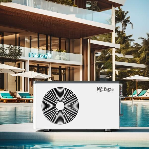 16kW Air Source Inverter Heat Pump For Swimming Pool Heater Chiller R32 OEM ODM