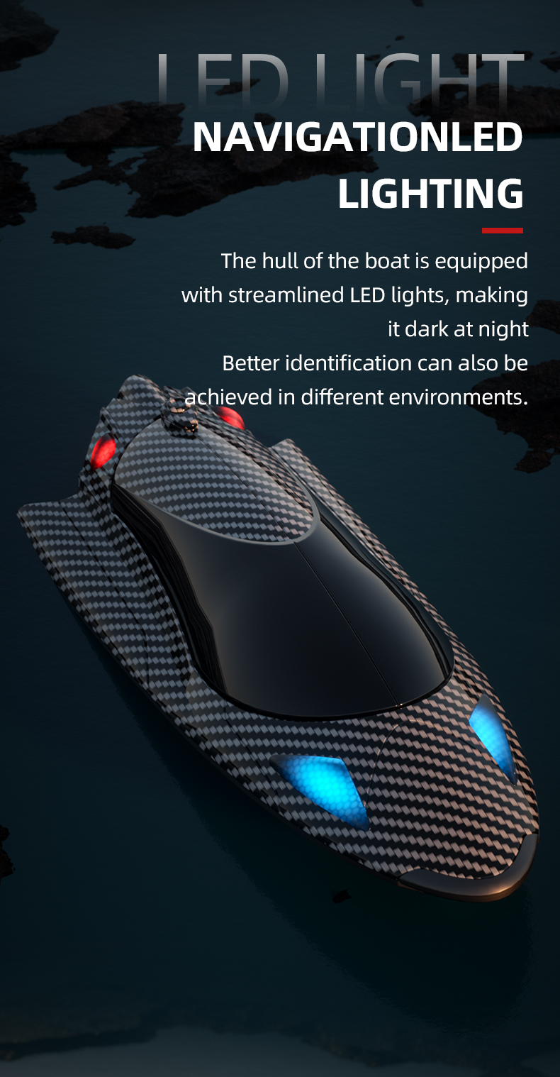 High Speed Turbojet RC Boat Model Fy011 for Racing Competition QTY/CTN 18pcs 4 Hours Charging Time Electric Remote Control
