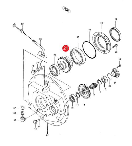 ISO Certified Excavator EX400-3/EX400-5/ EX450H-5 PUMP DEVICE SUPPORT 2037331/2036482