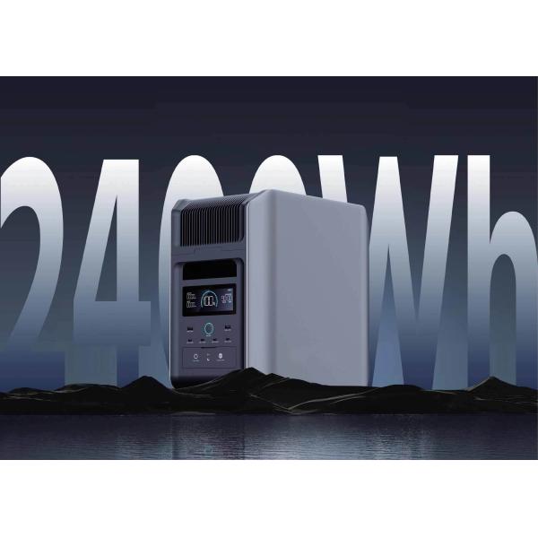 Quality Portable 2200W Solar Power Generator with 2400Wh LiFePO4 Battery for Balconies for sale